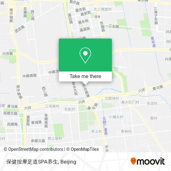 保健按摩足道SPA养生 map