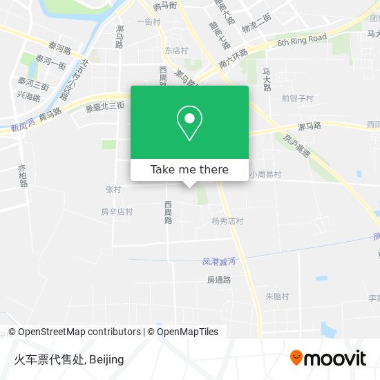 火车票代售处 map