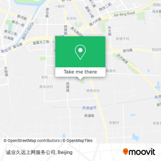 诚业久远上网服务公司 map
