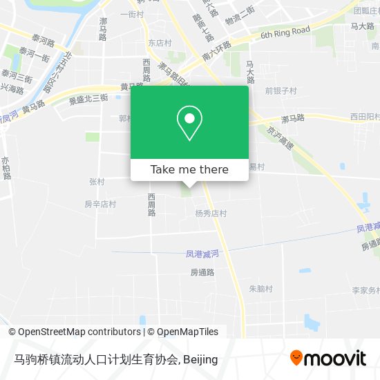马驹桥镇流动人口计划生育协会 map