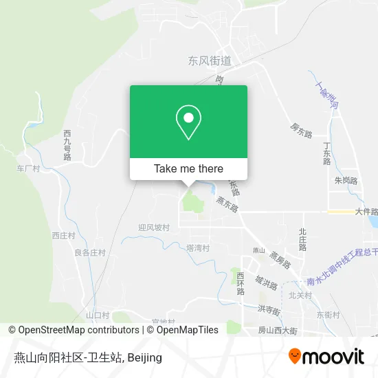 燕山向阳社区-卫生站 map