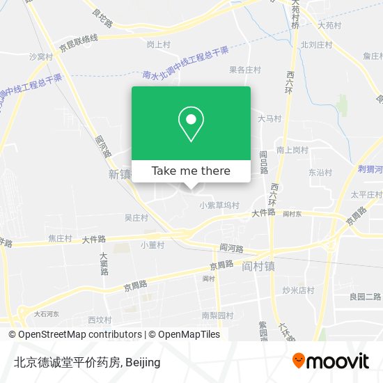 北京德诚堂平价药房 map