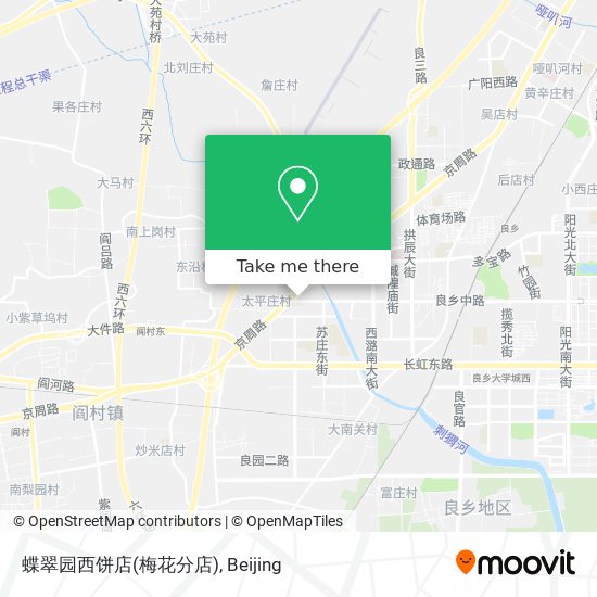 蝶翠园西饼店(梅花分店) map