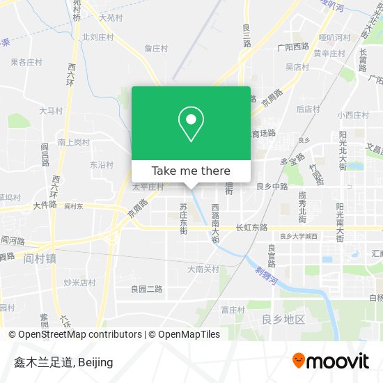 鑫木兰足道 map