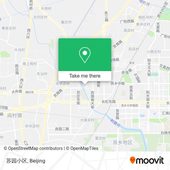 苏园小区 map