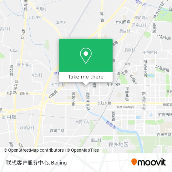 联想客户服务中心 map