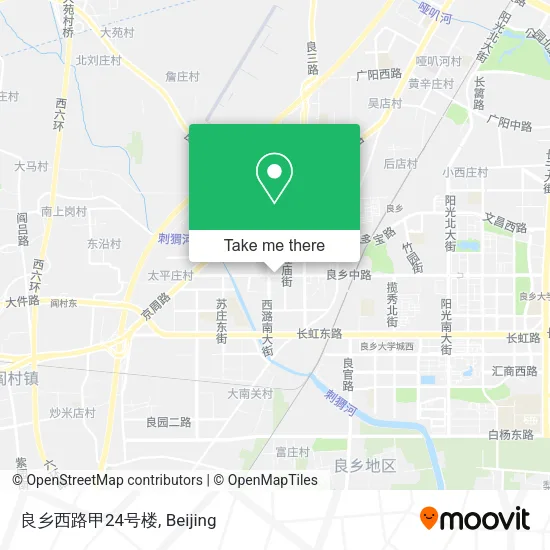 良乡西路甲24号楼 map