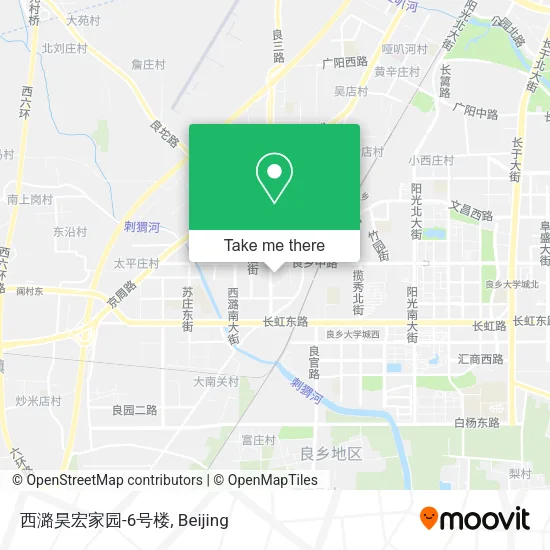 西潞昊宏家园-6号楼 map
