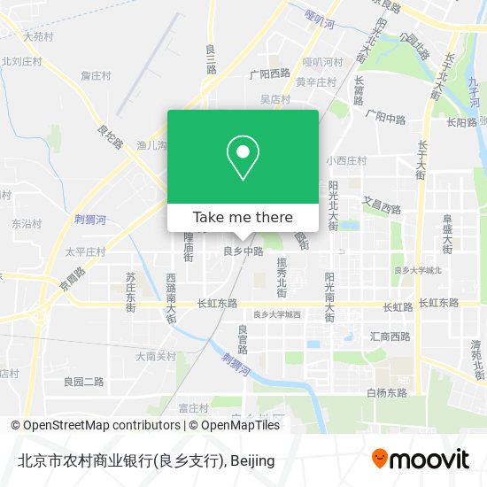 北京市农村商业银行(良乡支行) map