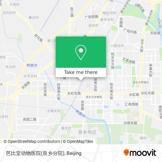 芭比堂动物医院(良乡分院) map