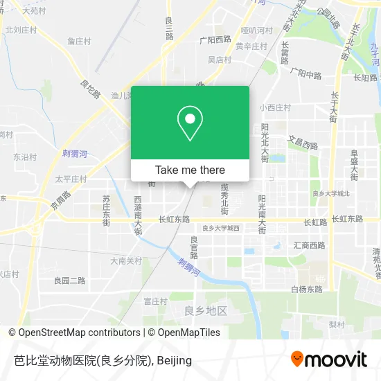 芭比堂动物医院(良乡分院) map