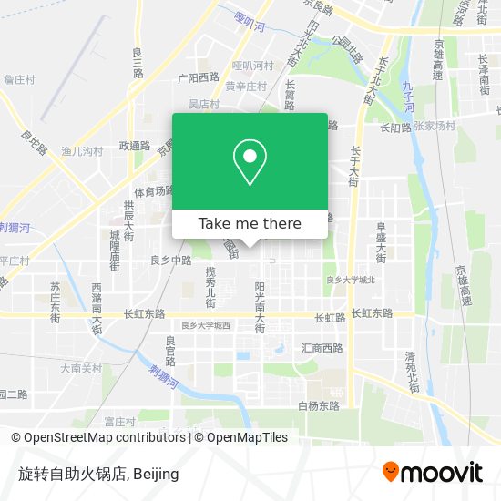 旋转自助火锅店 map