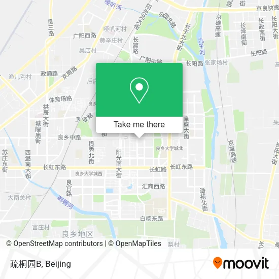 疏桐园B map