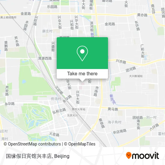 国缘假日宾馆兴丰店 map