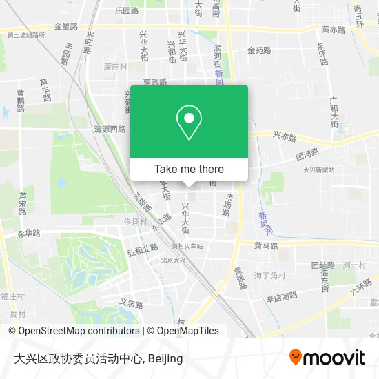 大兴区政协委员活动中心 map
