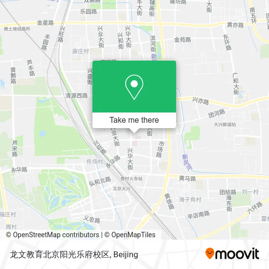 龙文教育北京阳光乐府校区 map