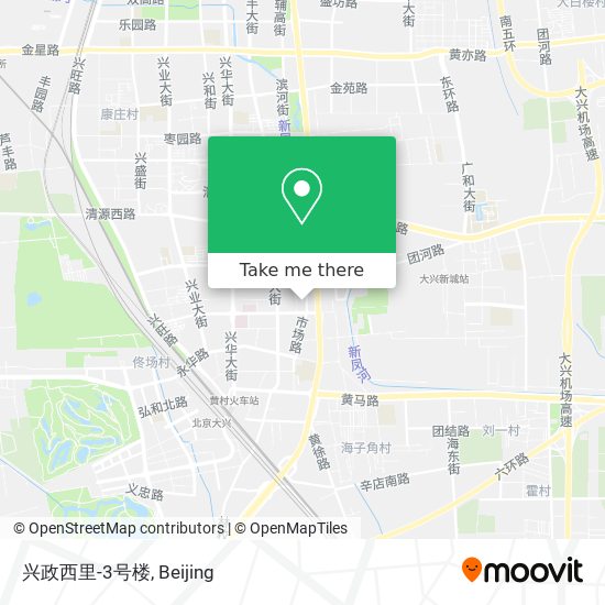 兴政西里-3号楼 map