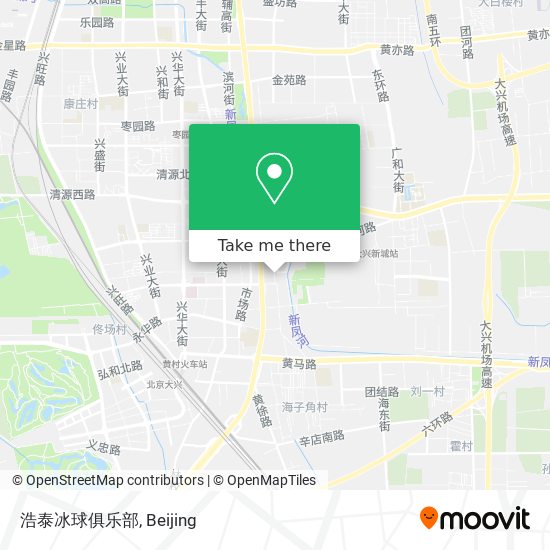 浩泰冰球俱乐部 map