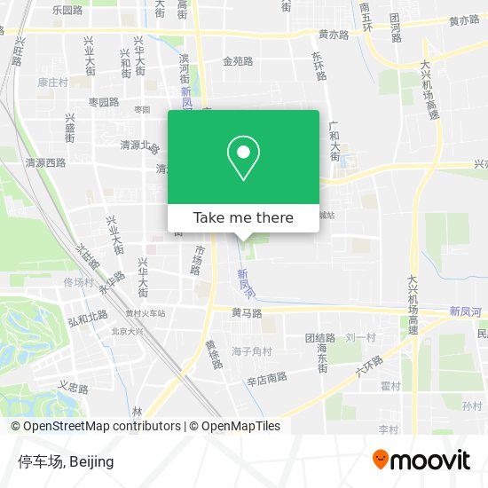停车场 map