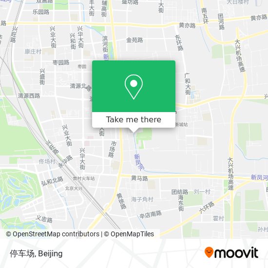 停车场 map