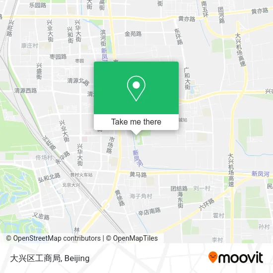 大兴区工商局 map