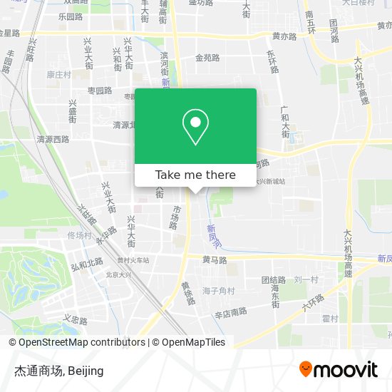 杰通商场 map