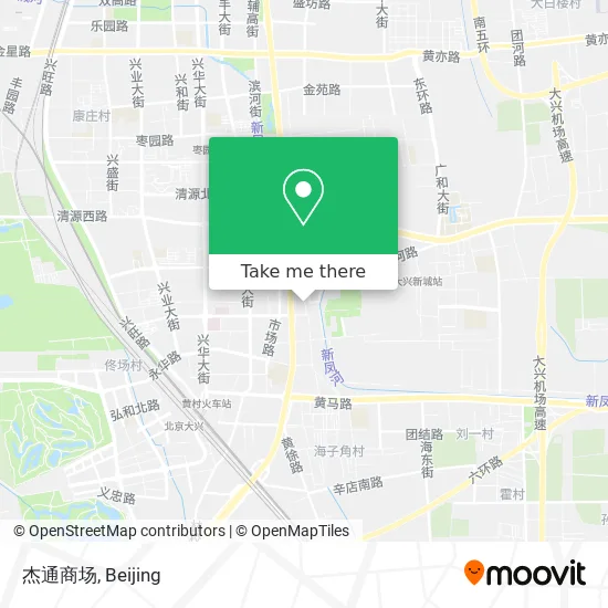 杰通商场 map