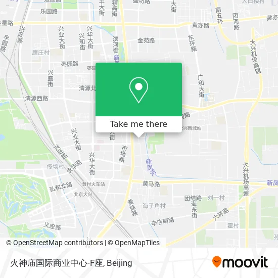 火神庙国际商业中心-F座 map