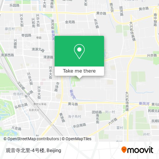 观音寺北里-4号楼 map