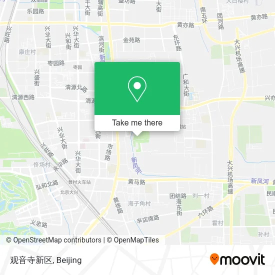 观音寺新区 map