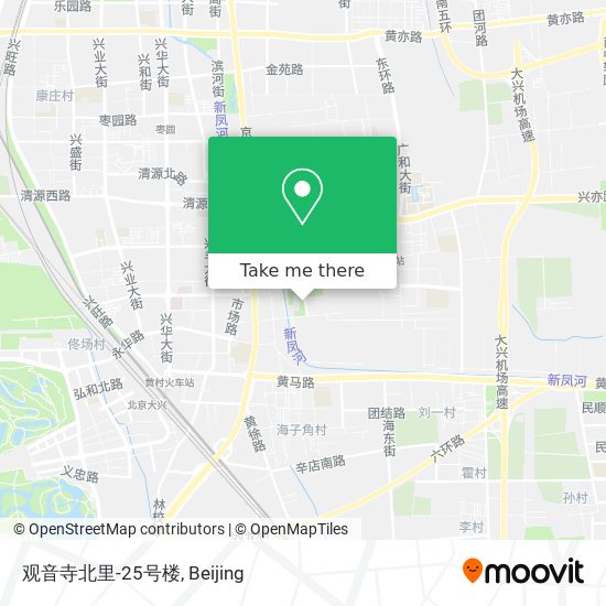 观音寺北里-25号楼 map