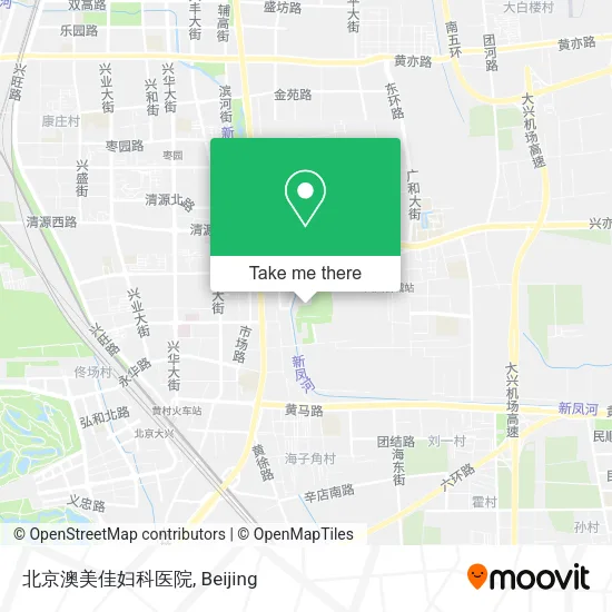 北京澳美佳妇科医院 map