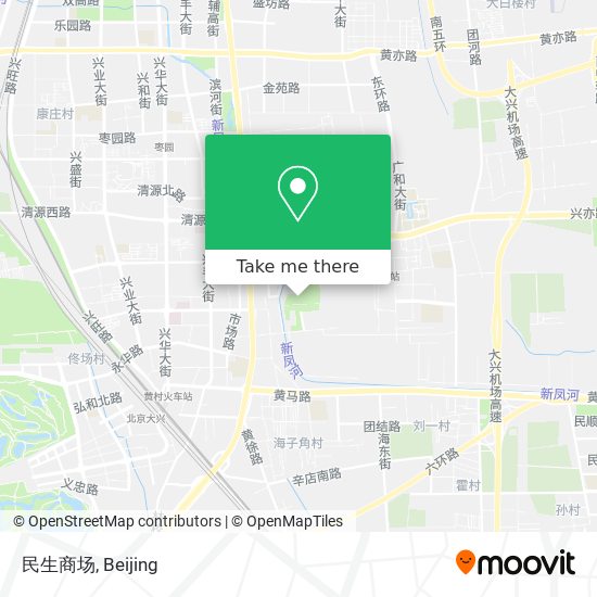 民生商场 map