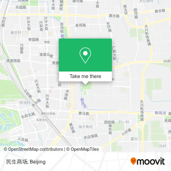 民生商场 map