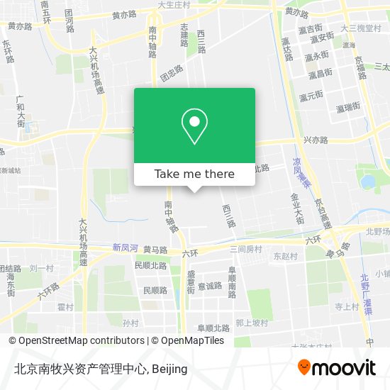 北京南牧兴资产管理中心 map