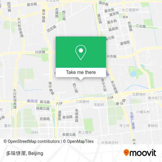 多味饼屋 map