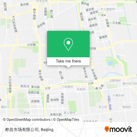 桦昌市场有限公司 map