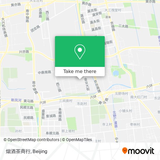 烟酒茶商行 map