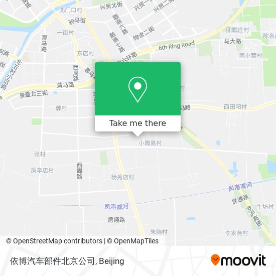 依博汽车部件北京公司 map