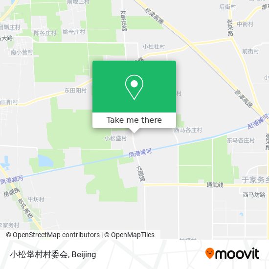 小松垡村村委会 map