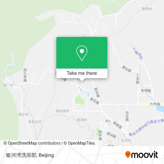 银河湾洗浴部 map