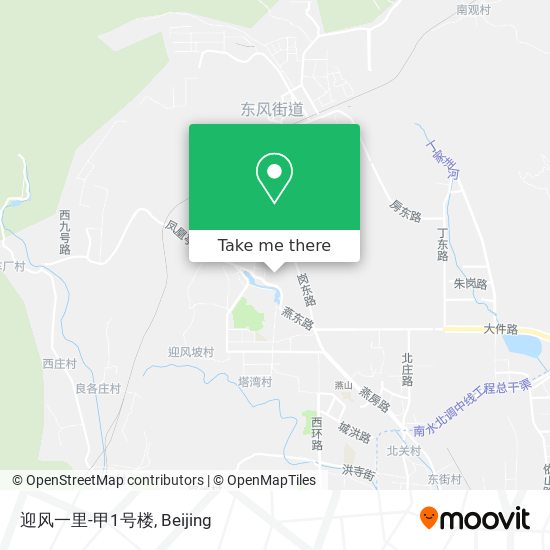 迎风一里-甲1号楼 map