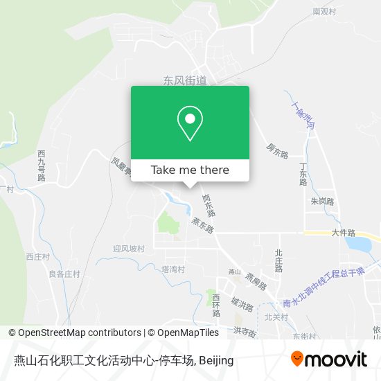 燕山石化职工文化活动中心-停车场 map