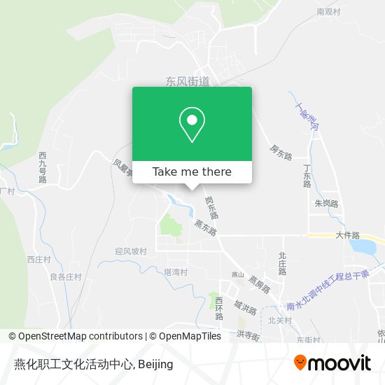 燕化职工文化活动中心 map