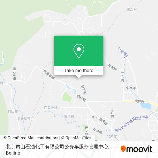 北京房山石油化工有限公司公务车服务管理中心 map