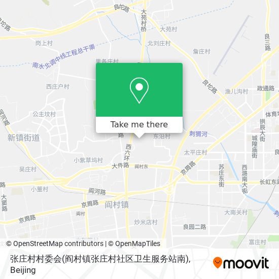 张庄村村委会(阎村镇张庄村社区卫生服务站南) map