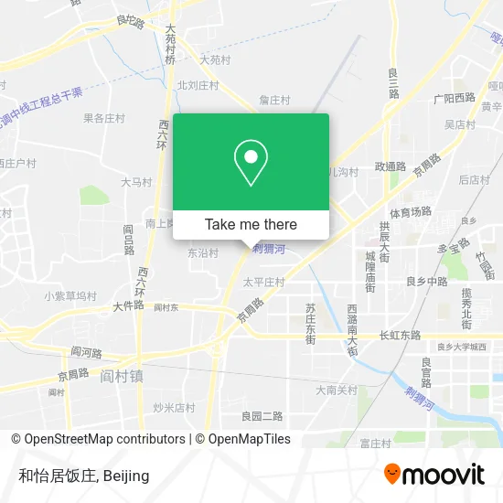 和怡居饭庄 map