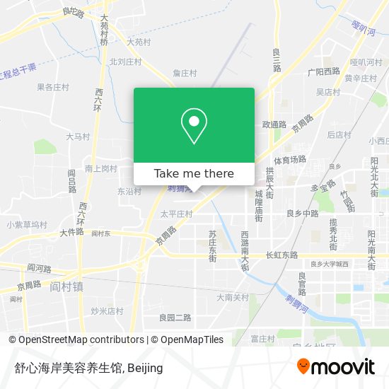 舒心海岸美容养生馆 map