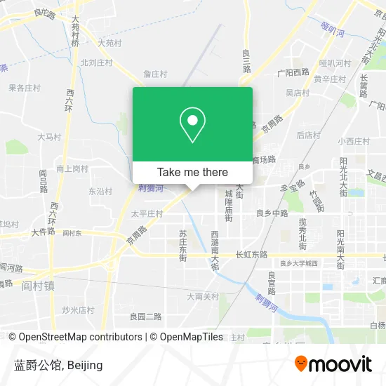 蓝爵公馆 map