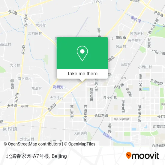 北潞春家园-A7号楼 map
